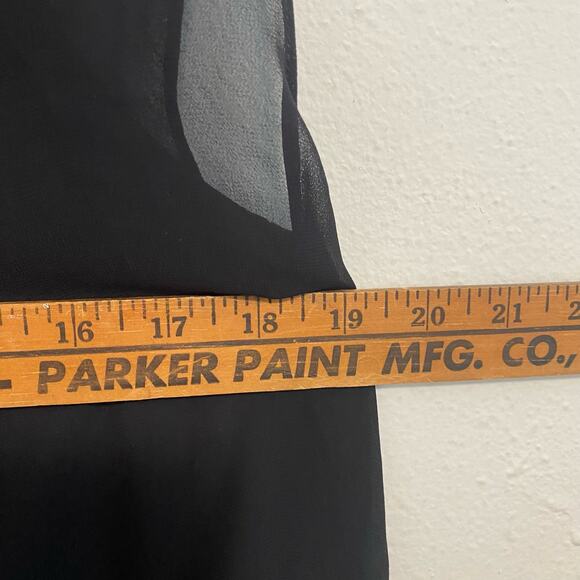 Allsaints Women's Romper Amis Playsuit Black V neck Shorts Dressy Size 10 - Picture 4 of 7